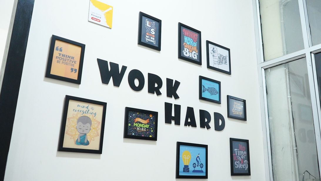 Work Hard Wall